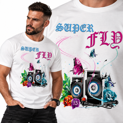 KOSZULKA MUZYCZNA SUPER FLO